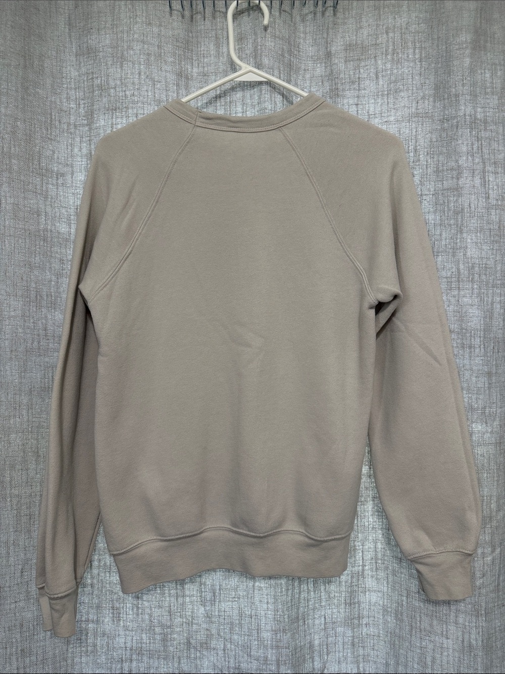 Beige Sweatshirt with Yellow "Harvest Crew" Print - Picture 3 of 4